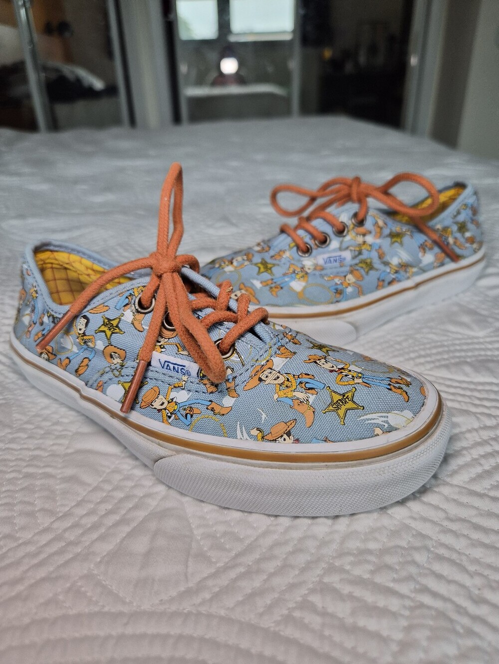VGUC VANS Toy Story Woody Kids Size 1